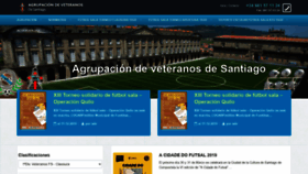What Advsantiago.com website looked like in 2020 (3 years ago)