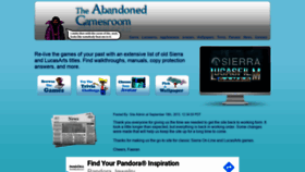 What Agamesroom.com website looked like in 2020 (3 years ago)