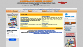 What Ahmedabadindustries.com website looked like in 2020 (3 years ago)