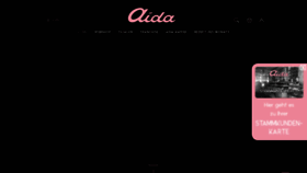 What Aida.at website looked like in 2020 (5 years ago)