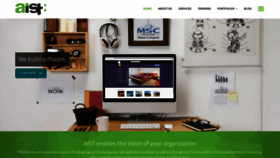 What Aist.com.my website looked like in 2020 (3 years ago)