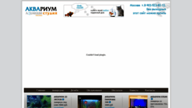 What Akvari-um.ru website looked like in 2020 (3 years ago)