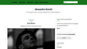 What Alessandroronchi.net website looked like in 2020 (3 years ago)