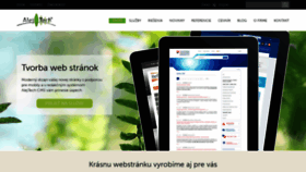 What Alejtech.eu website looked like in 2020 (3 years ago)