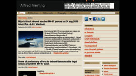 What Alfredvierling.com website looked like in 2020 (3 years ago)