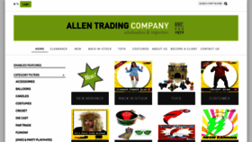 What Allentradingcompany.co.nz website looked like in 2020 (3 years ago)