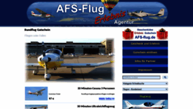 What Afs-flug.de website looked like in 2020 (3 years ago)