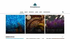 What Amaryllidaceae.org website looked like in 2020 (3 years ago)