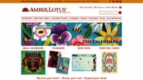 What Amberlotus.com website looked like in 2020 (3 years ago)