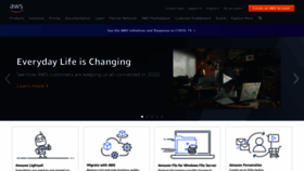 What Amazonaws.co.uk website looked like in 2020 (4 years ago)