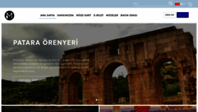 What Anadolumedeniyetlerimuzesi.gov.tr website looked like in 2020 (3 years ago)