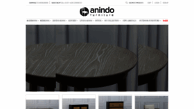 What Anindo.com website looked like in 2020 (3 years ago)
