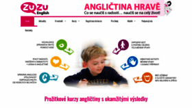 What Anglictina-zuzu.cz website looked like in 2020 (3 years ago)