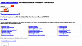 What Annuaireassurance.com website looked like in 2020 (5 years ago)
