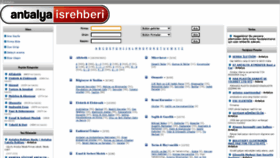 What Antalyaisrehberi.com website looked like in 2020 (3 years ago)