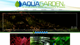What Aquagarden.it website looked like in 2020 (3 years ago)