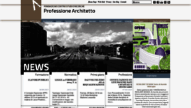 What Architoscana.org website looked like in 2020 (3 years ago)