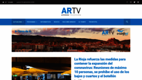 What Arnedoinformacion.com website looked like in 2020 (5 years ago)