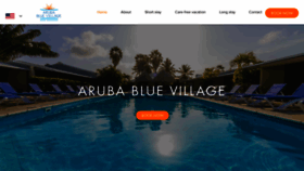What Arubabluevillage.com website looked like in 2020 (3 years ago)