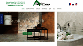 What Artizana.md website looked like in 2020 (3 years ago)