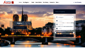 What Athomeinfrance.com website looked like in 2020 (3 years ago)