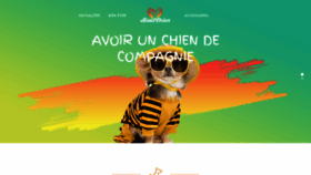 What Atoutchien.fr website looked like in 2020 (3 years ago)