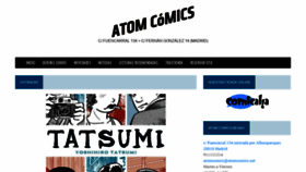 What Atomcomics.net website looked like in 2020 (3 years ago)
