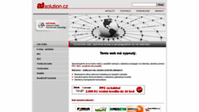 What Atsolution.cz website looked like in 2020 (3 years ago)