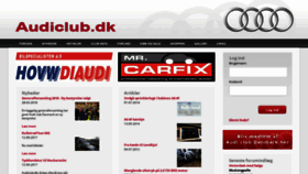 What Audiclub.dk website looked like in 2020 (3 years ago)