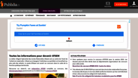 What Atsem.fr website looked like in 2020 (3 years ago)