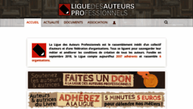 What Auteurs.pro website looked like in 2020 (3 years ago)