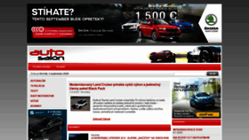 What Auto-salon.sk website looked like in 2020 (3 years ago)