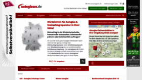What Autoglaser.de website looked like in 2020 (3 years ago)