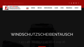 What Autoglas4you.at website looked like in 2020 (3 years ago)