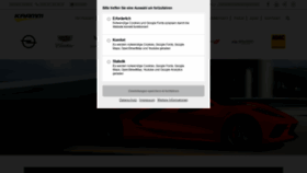 What Autohaus-kramm.de website looked like in 2020 (3 years ago)