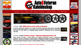 What Autokaleidoskop.cz website looked like in 2020 (3 years ago)