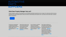 What Automotivepartsuppliers.com website looked like in 2020 (3 years ago)