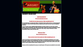 What Avegret.com website looked like in 2020 (3 years ago)
