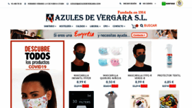 What Azulesdevergara.com website looked like in 2020 (3 years ago)