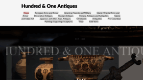 What Antiquesword101.com website looked like in 2020 (3 years ago)