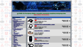 What Autodiag.pl website looked like in 2020 (3 years ago)