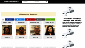What Abqmugshots.com website looked like in 2020 (3 years ago)