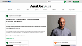 What Ausdoc.com.au website looked like in 2020 (3 years ago)