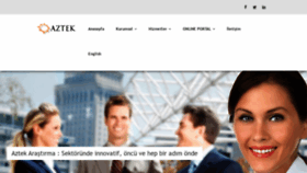 What Aztekarastirma.com.tr website looked like in 2020 (4 years ago)