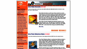 What Alivemedia.net website looked like in 2020 (3 years ago)