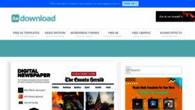 What Aedownloadpro.com website looked like in 2020 (3 years ago)