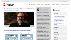 What Archimadrid.org website looked like in 2020 (4 years ago)