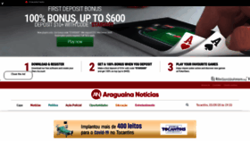 What Araguainanoticias.com.br website looked like in 2020 (3 years ago)