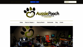What Aussiepooch.com.au website looked like in 2020 (3 years ago)
