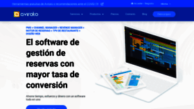 What Avirato.com website looked like in 2020 (3 years ago)